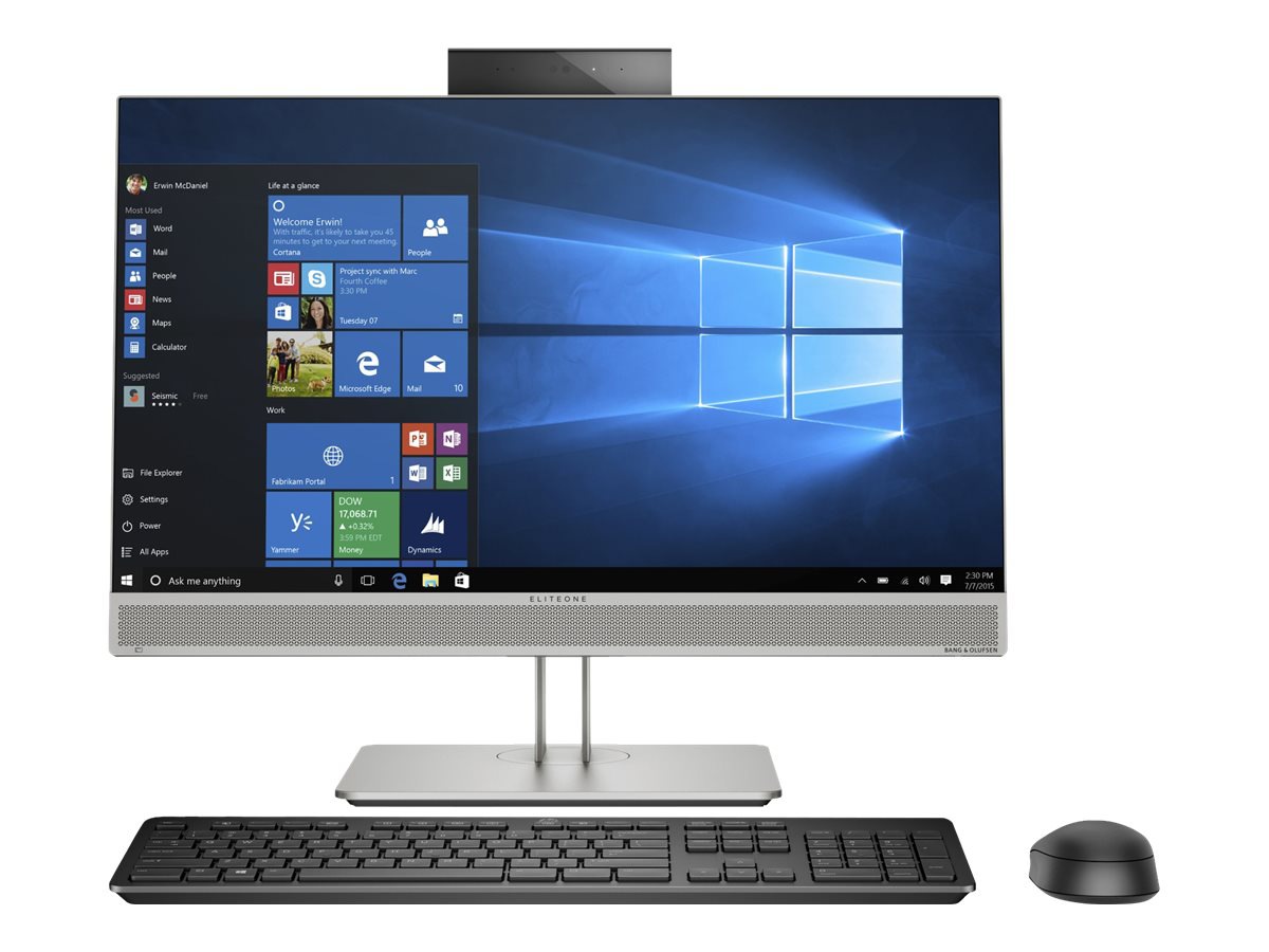 HP SB EliteOne 800 G5 AiO 23.8" Core i5-9500 8GB RAM 1TB Win 10 Pro