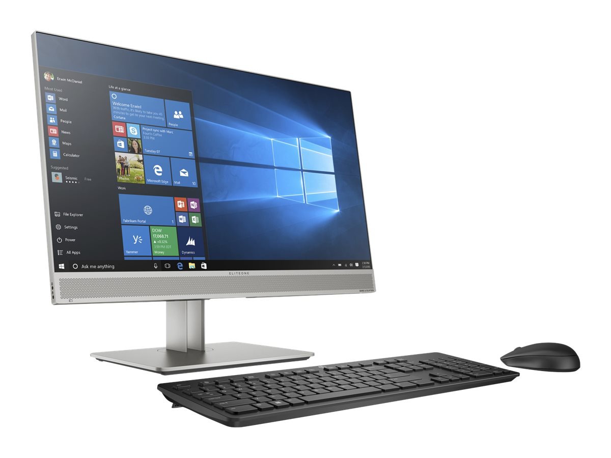 Thumbnail 3 of 5 for HP EliteOne 800 G5 AiO 23.8" Core i5-9500 8GB RAM 256GB Win10Pro - Touch
