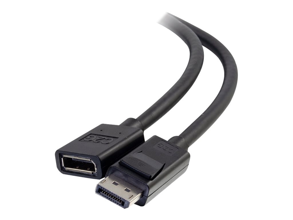 C2G 3ft DisplayPort Extension Cable - DisplayPort 1.4 - 8K UHD - M/F