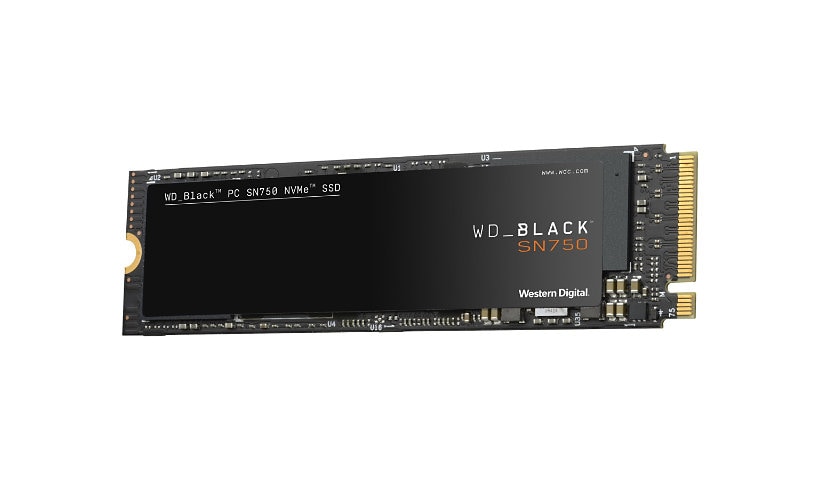 WD Black SN750 NVMe SSD WDS100T3X0C - SSD - 1 To - PCIe 3.0 x4 (NVMe)
