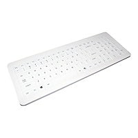 Man & Machine Very Cool Fitted Drape for Keyboard - Silicone,White