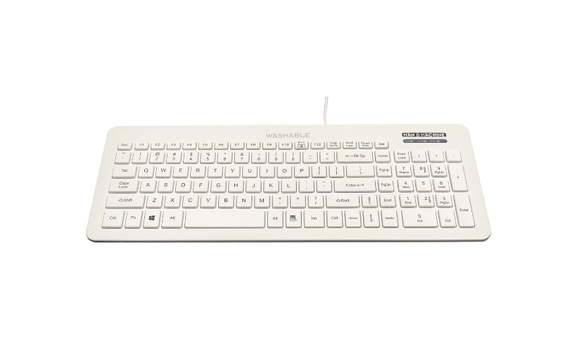 Man & Machine Very Cool - keyboard - US - hygienic white