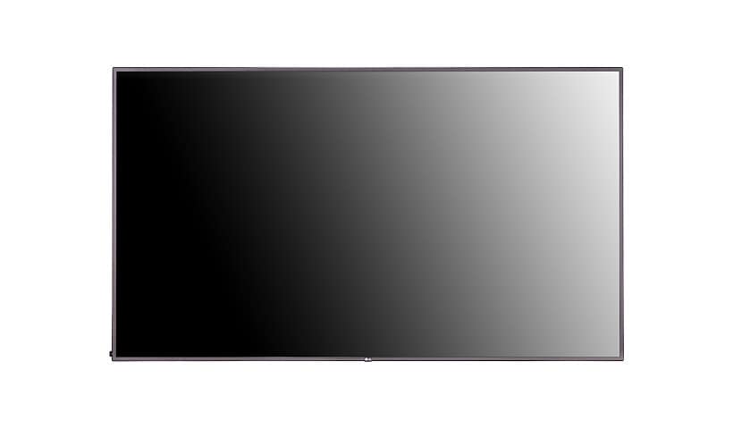 LG 75UM3E-B UM3E Series - 75" LED-backlit LCD display - 4K - for digital si