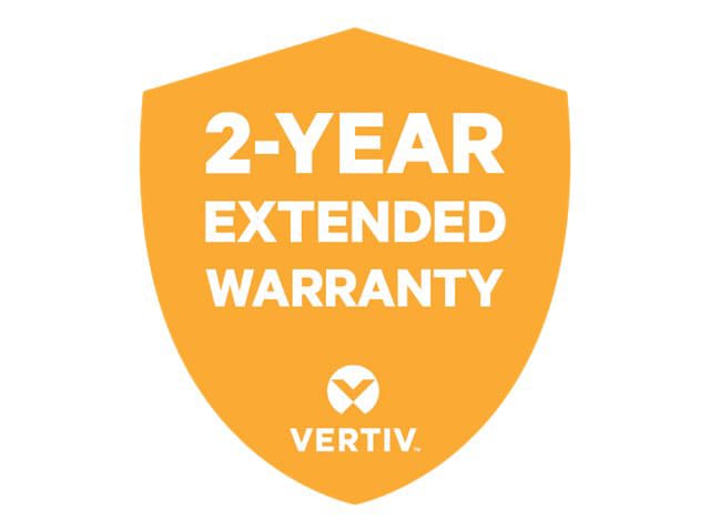 Vertiv Extended Warranty Service - extended service agreement - 2 years