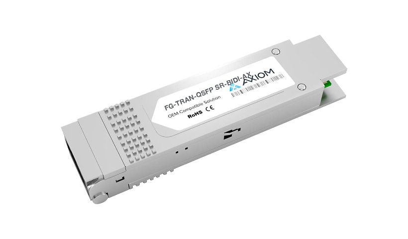 Axiom Fortinet FG-TRAN-QSFP+SR-BIDI Compatible - QSFP+ transceiver module - 40 Gigabit LAN
