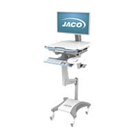 Jaco One EVO-20 Cart for LCDs, e-Lock ready with Onboard Hotswap LiFe Power