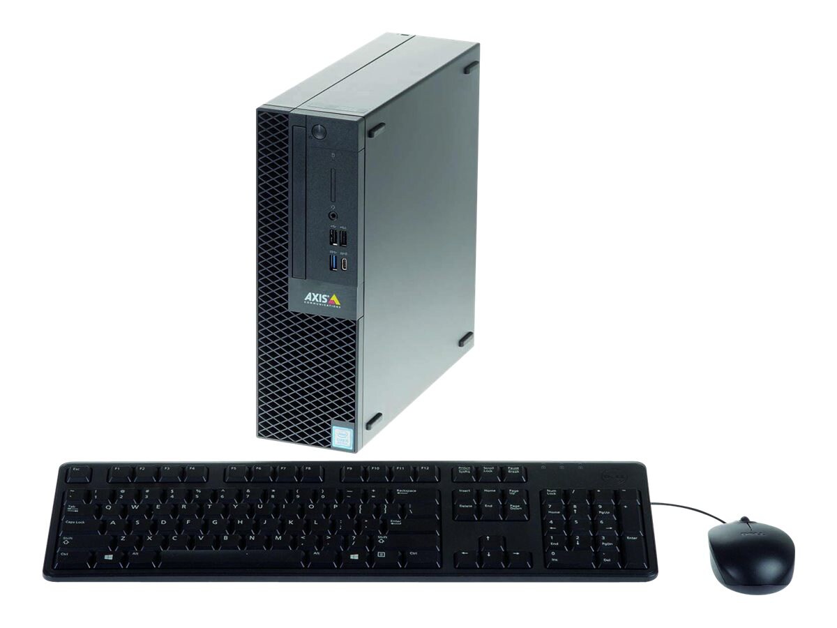 AXIS Camera Station S9002 MkII Desktop Terminal - tower - Core i5 8400 2.8 GHz - 8 GB - SSD 128 GB - UK