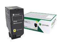 Lexmark - yellow - original - toner cartridge