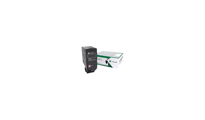 Lexmark - magenta - original - toner cartridge - LRP - TAA Compliant