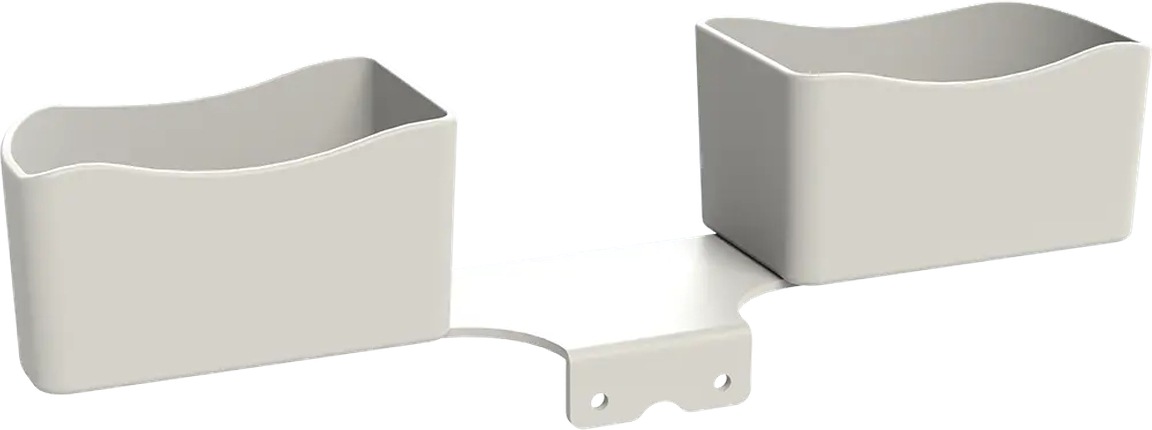 Enovate Medical Auxiliary Storage Bins for Envoy Workstation