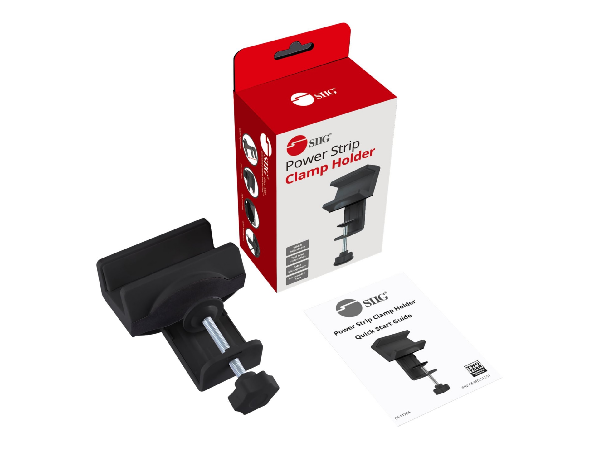 SIIG Powerstrip Clamp Holder - power strip holder