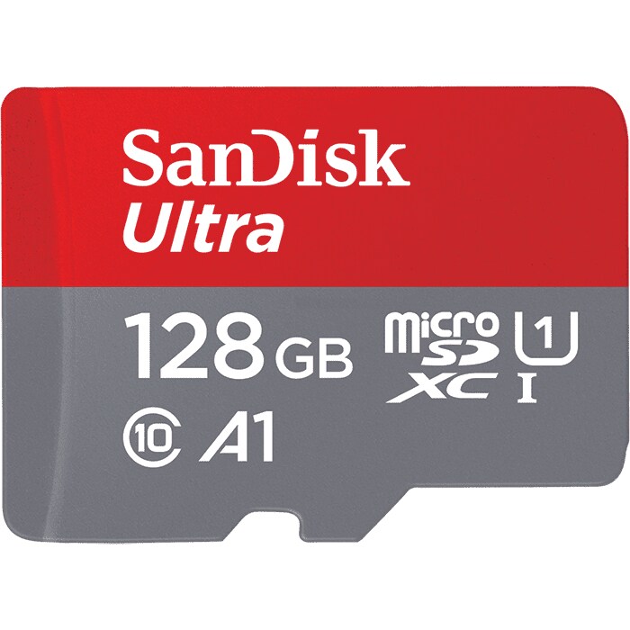 SanDisk Ultra microSDXC UHS-I 128GB Flash Memory Card