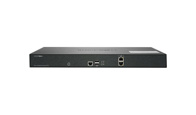 SonicWall Secure Mobile Access 210 - security appliance