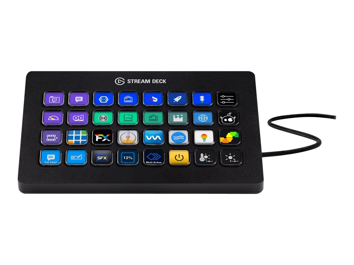 Thumbnail 2 of 15 for Elgato Stream Deck XL - keypad Input Device