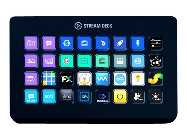 Thumbnail 3 of 15 for Elgato Stream Deck XL - keypad Input Device