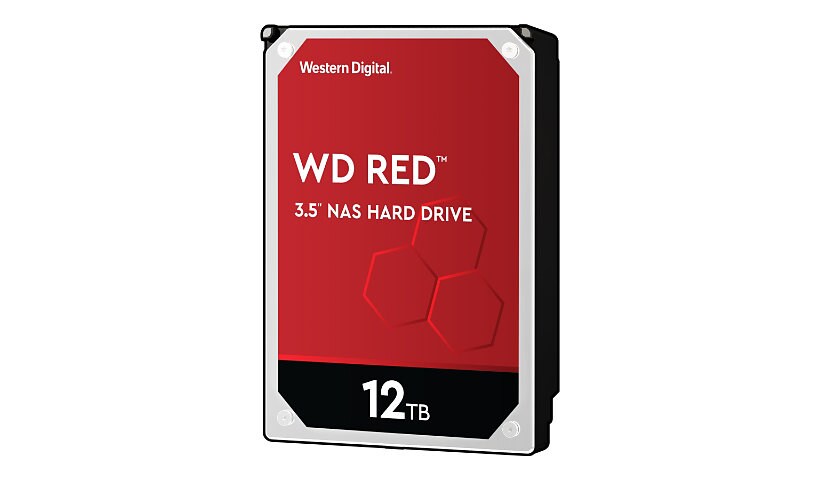 WD Red Plus NAS Hard Drive WD120EFAX - disque dur - 12 To - SATA 6Gb/s