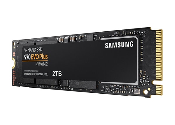 Samsung 970 EVO Plus MZ-V7S2T0B - SSD - 2 TB - PCIe 3,0 x4 (NVMe) -  MZ-V7S2T0B/AM - Solid State Drives - CDW.ca