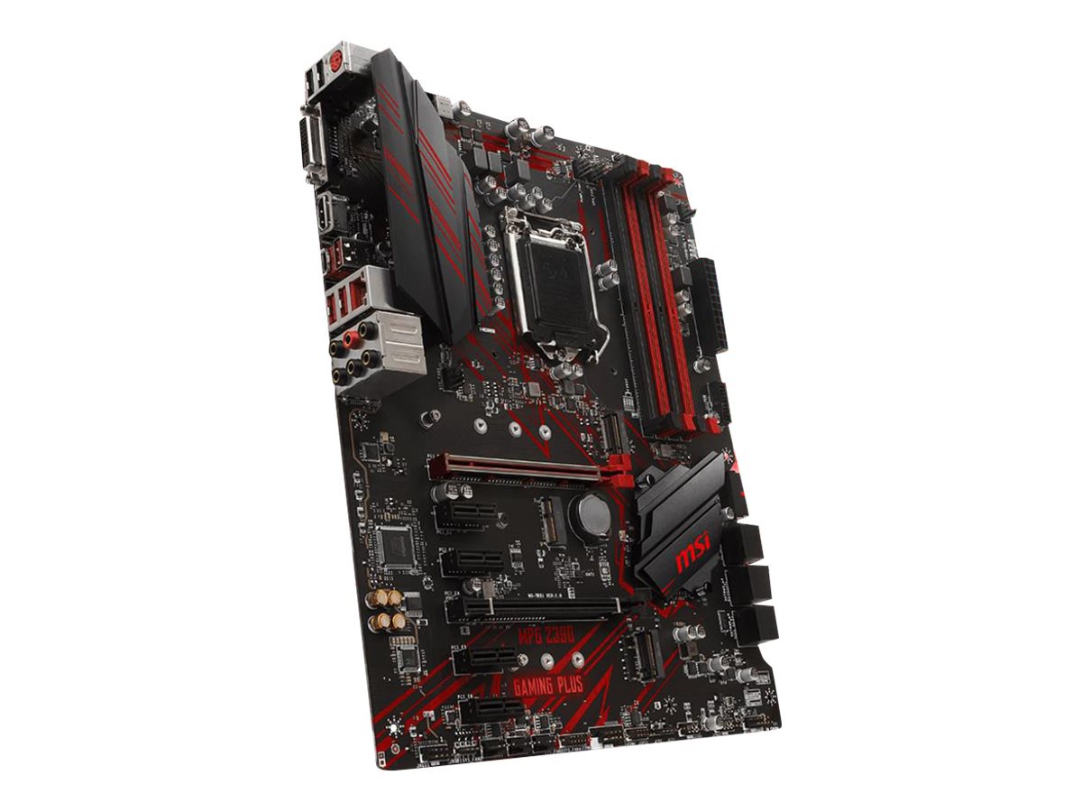 Msi Mpg Z390 Gaming Plus Motherboard Atx Lga1151 Socket Z390 Z390gamingp Computer Components Cdw Com