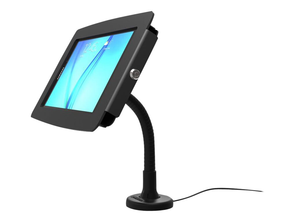 Compulocks Space Flex Arm Galaxy Tab E 9.6" Counter Top Kiosk Black - wall
