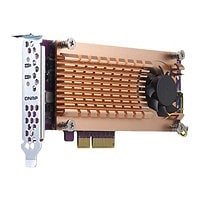 QNAP QM2-2P-344 - contrôleur de stockage - PCIe - PCIe 3.0 x4