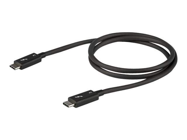 StarTech.com 0.8m / 2.7' Thunderbolt 3 to Thunderbolt 3 Cable - 40Gbps