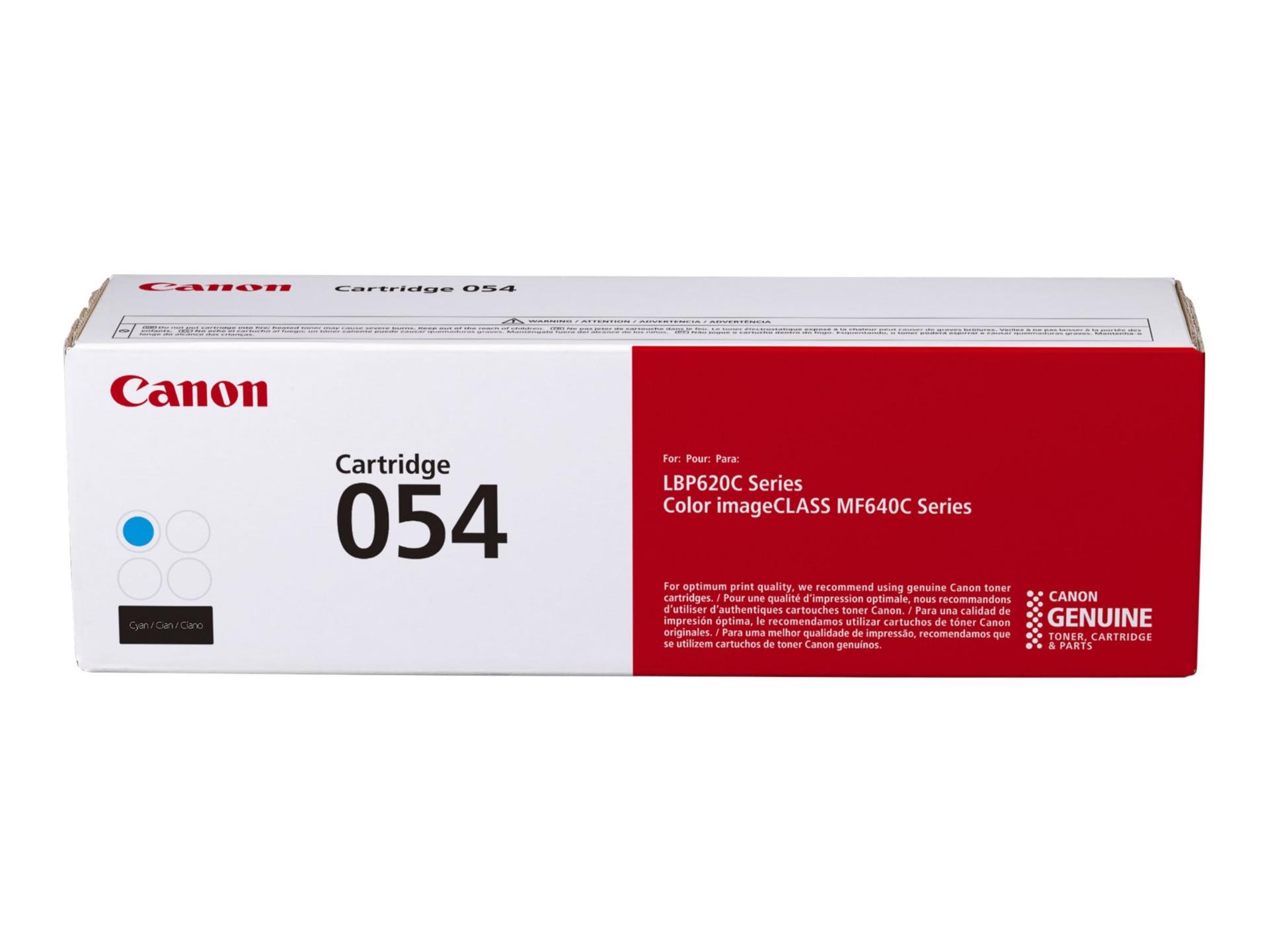 Canon 054 - cyan - original - toner cartridge