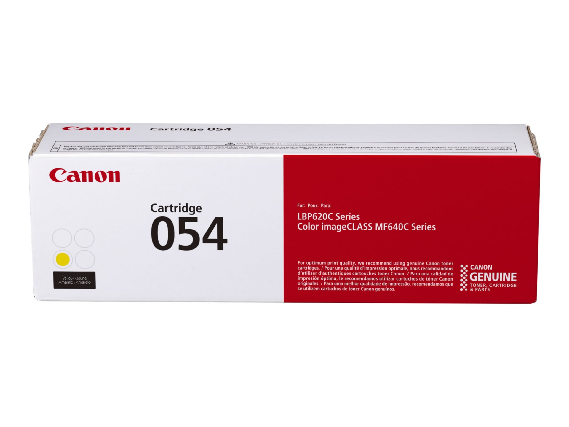 Canon 054 - yellow - original - toner cartridge