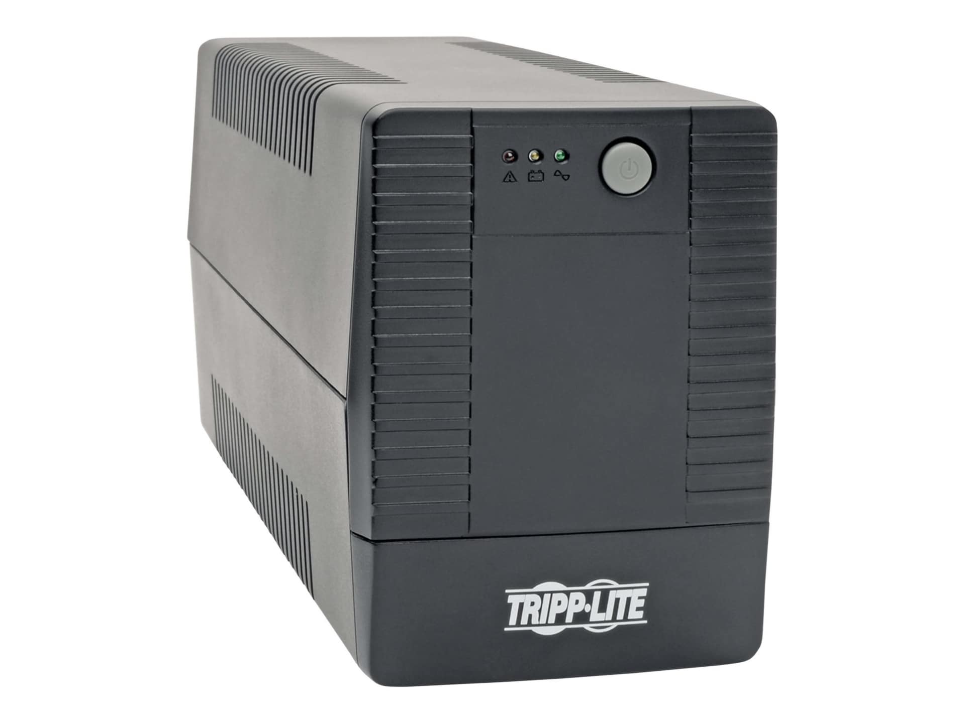 Tripp Lite UPS Desktop 600VA 360W Battery Back Up Compact 120V 6 Outlets
