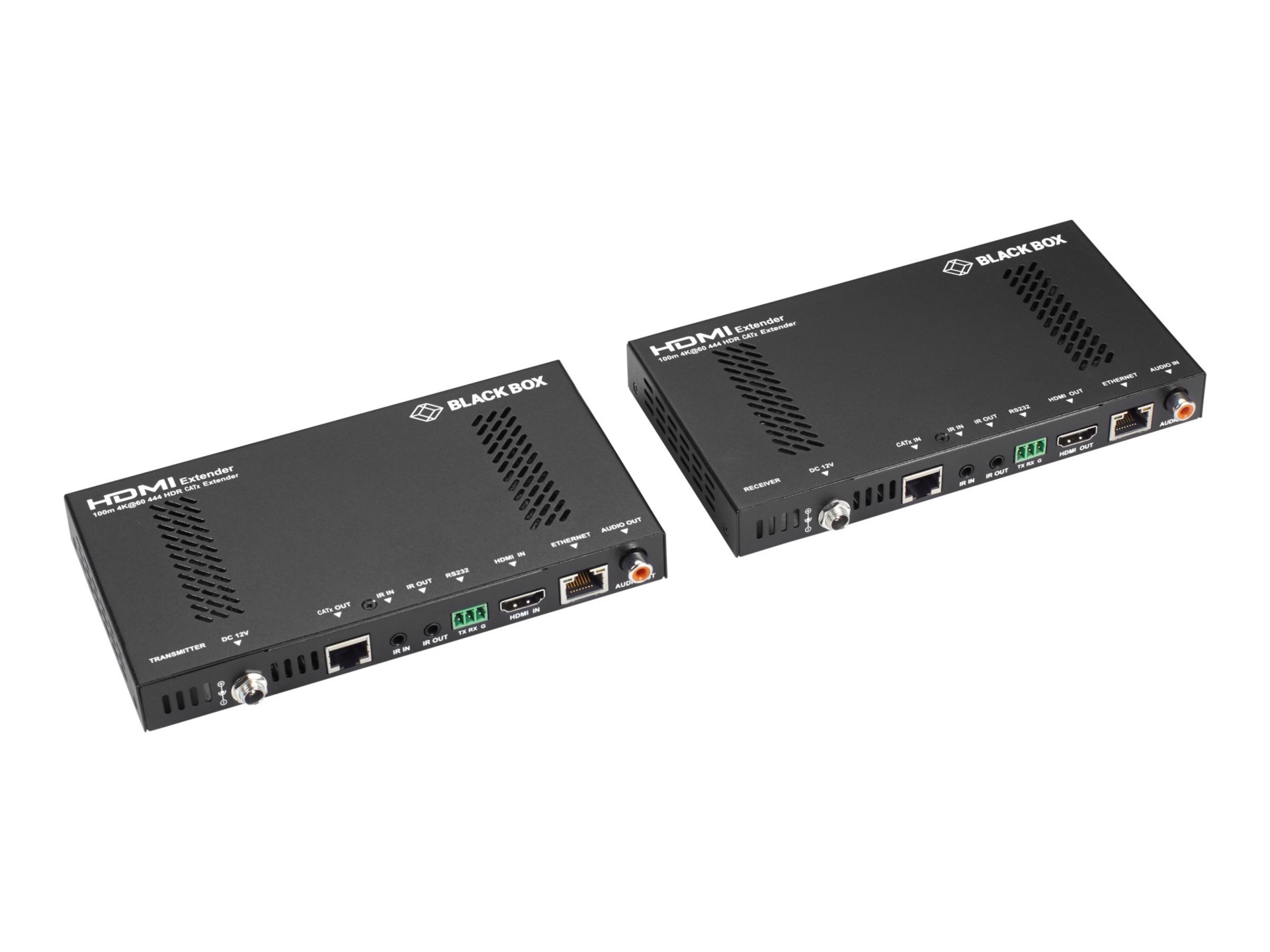 Thumbnail 2 of 4 for Black Box HDMI 2.0 Extender over CATx - transmitter and receiver - video/au