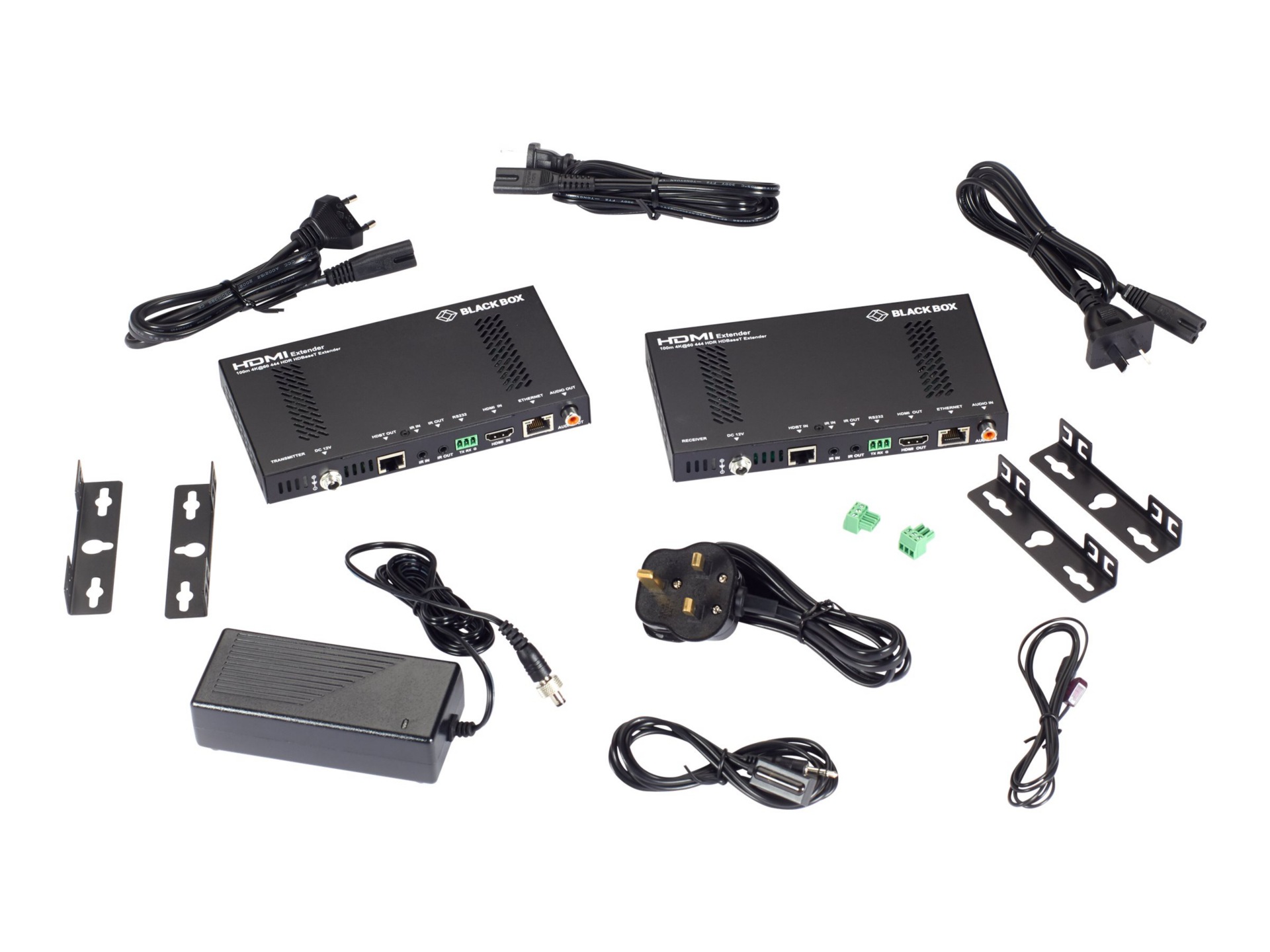 Thumbnail 4 of 4 for Black Box HDMI 2.0 Extender over CATx - transmitter and receiver - video/au
