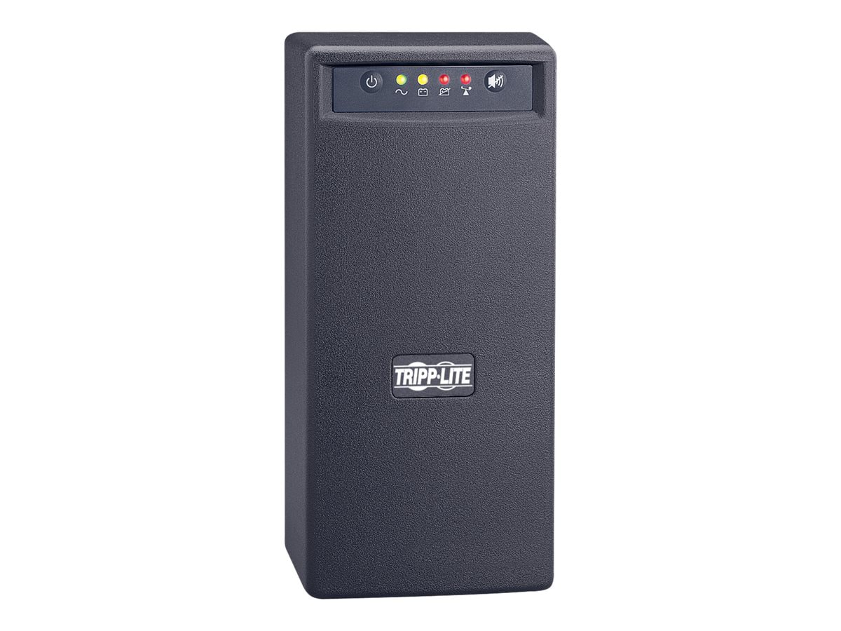 Tripp Lite UPS Smart 750VA 450W Battery Back Up Tower AVR 120V USB RJ45 - UPS - 450 Watt - 750 VA