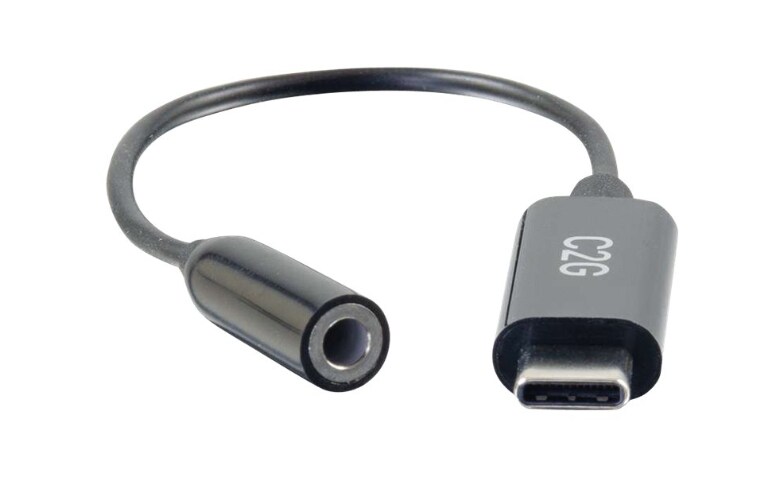C2G USB C to AUX 3.5mm Audio Converter - 54426 - USB Adapters - CDW.com