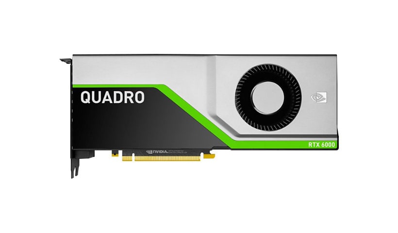 PNY NVIDIA® Quadro RTX™ 6000 576 NVIDIA Tensor Cores Graphics Card