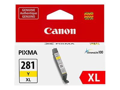 Canon CLI-281 Y XL - XL size - yellow - original - ink tank
