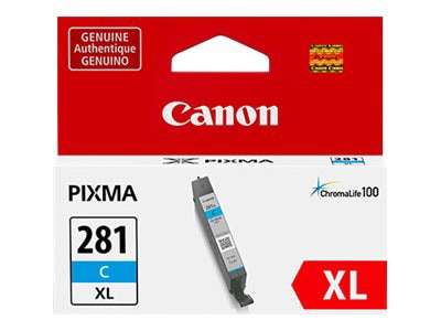 Canon CLI-281 C XL - XL size - cyan - original - ink tank