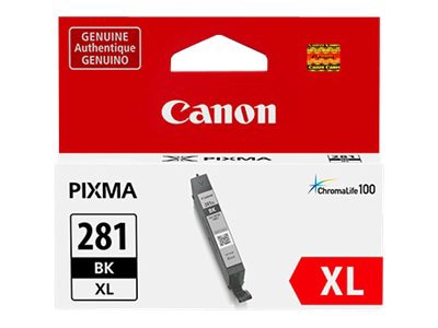 Canon CLI-281 BK XL - XL size - black - original - ink tank