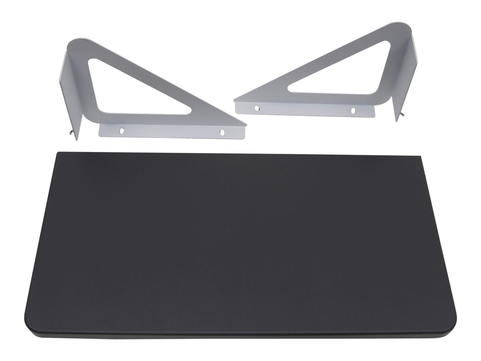 Ergotron shelf - for notebook / keyboard / mouse - gray, white