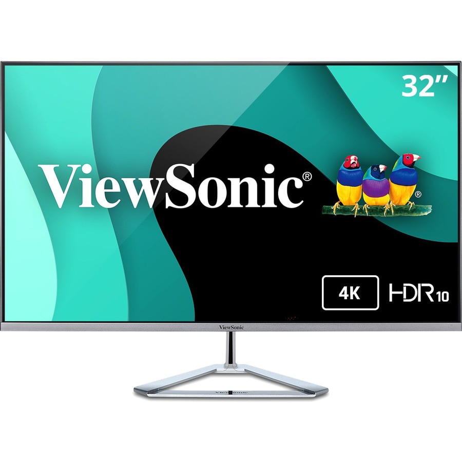 ViewSonic VX3276-4K-MHD 32 Inch 4K UHD Monitor with Ultra-Thin Bezels, HDR1