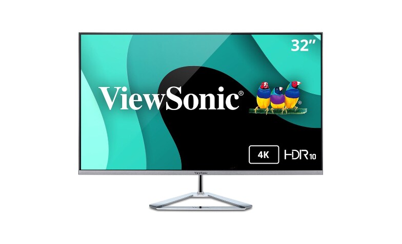 ViewSonic VX3276-4K-MHD - 4K UHD Monitor with Ultra-Thin Bezels