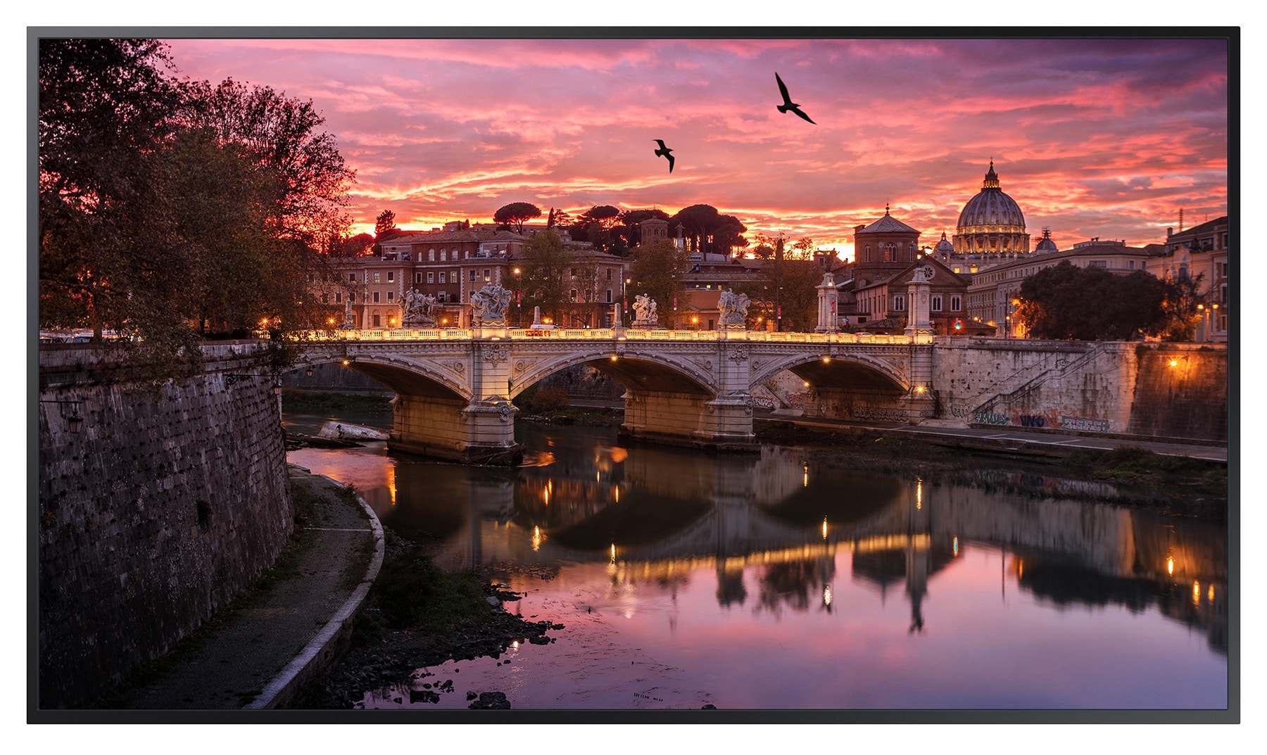 Samsung QB75R QBR Series - 75" LED-backlit LCD display - 4K - for digital s