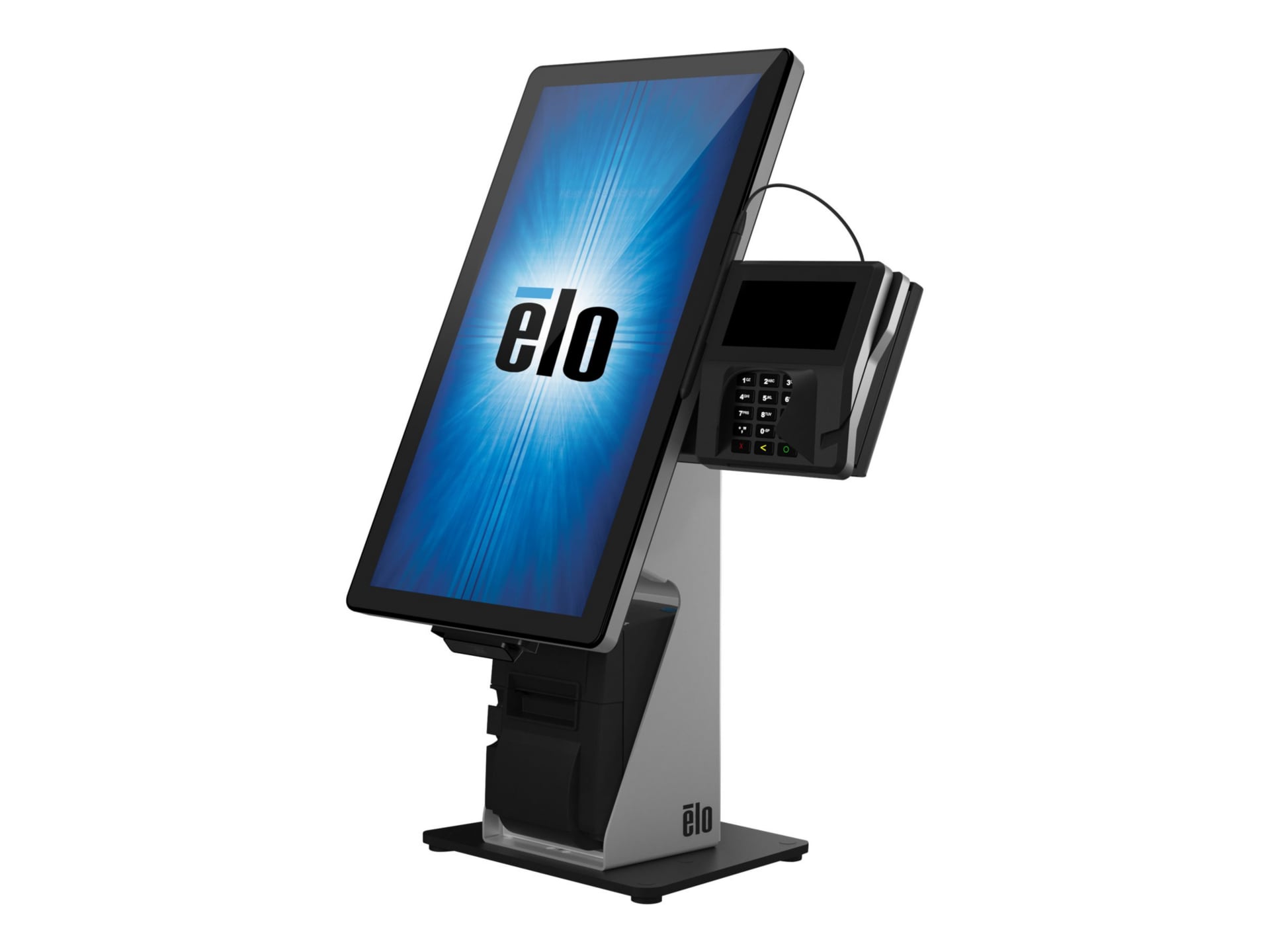 Elo Wallaby Self-Service Floor Base stand - for point of sale terminal - bl
