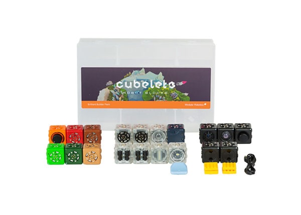 Teq Modular Robotics Cubelets Brilliant Builder Pack