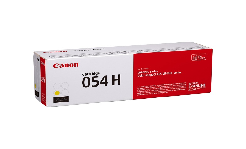 Canon 054 H - High Capacity - yellow - original - toner