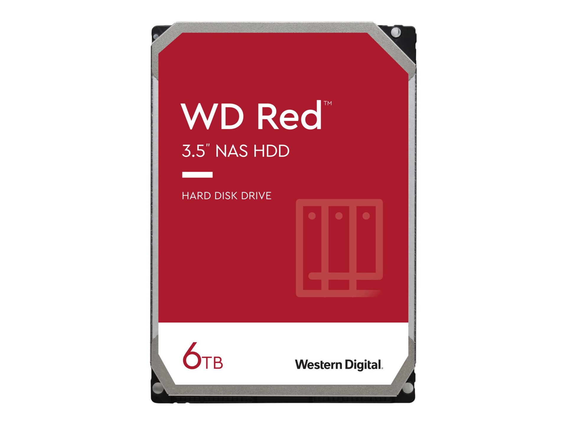 WD60EFRX-68L0BN1 Western Digital Red 6TB SATA 6.0 Gbps Hard Drive