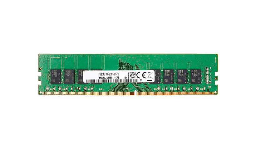HP - DDR4 - module - 16 GB - DIMM 288-pin - 2666 MHz / PC4-21300 - unbuffer