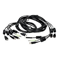 Liebert - keyboard / video / mouse / audio cable - 3.05 m