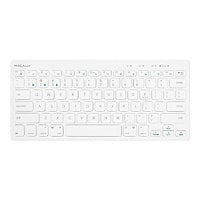 Macally Quick Switch - keyboard - ice white