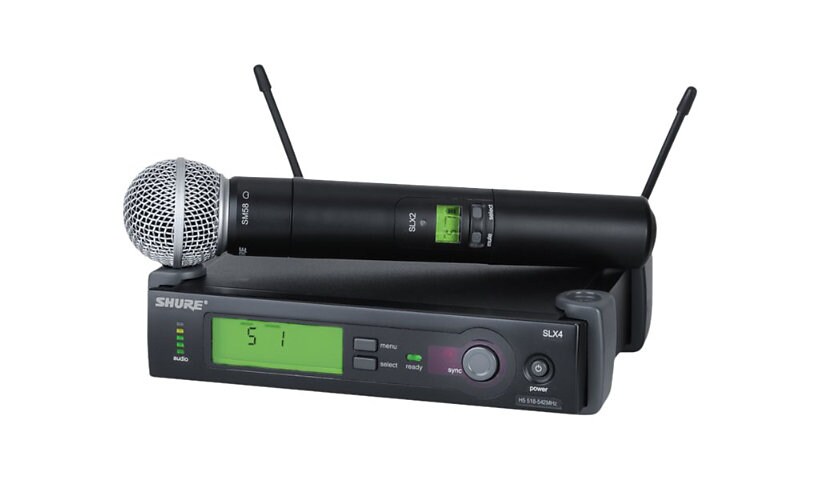 Shure SLX SLX24/SM58 - wireless microphone system