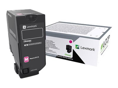 Lexmark 84C0H30 - magenta - original - toner cartridge - LCCP, LRP