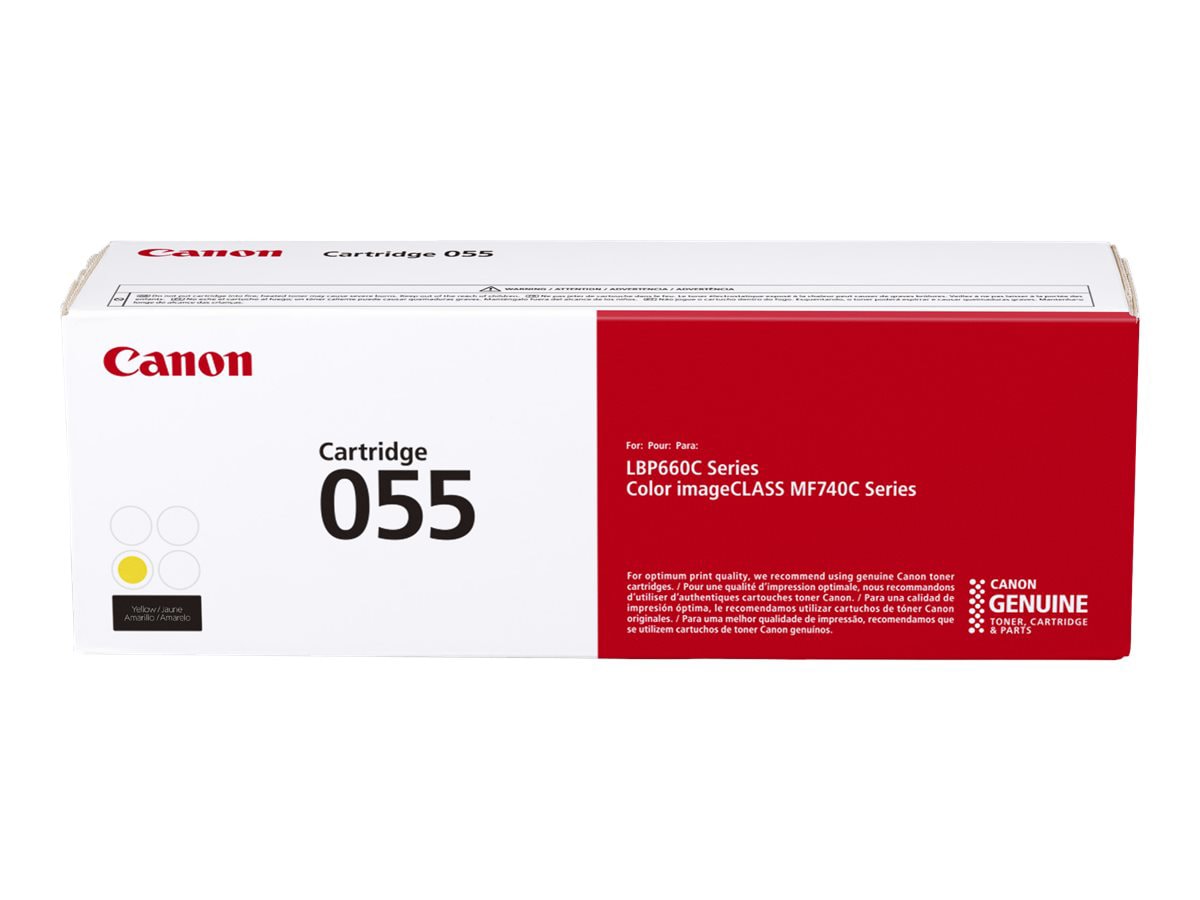 Canon 055 - yellow - original - toner cartridge